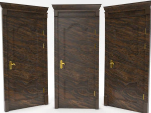 entrance door collection 3D Model