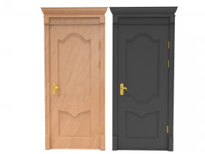entrance door collection 3D Model