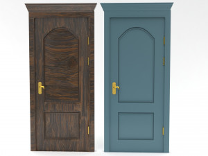 entrance door set 3D 모델
