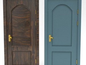 entrance door set Modèle 3D