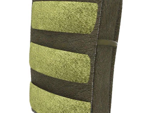 magazine pouch with bullets clip 3D Model