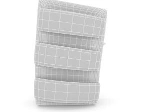 소총 잡지 주머니와 총알 3D 모델