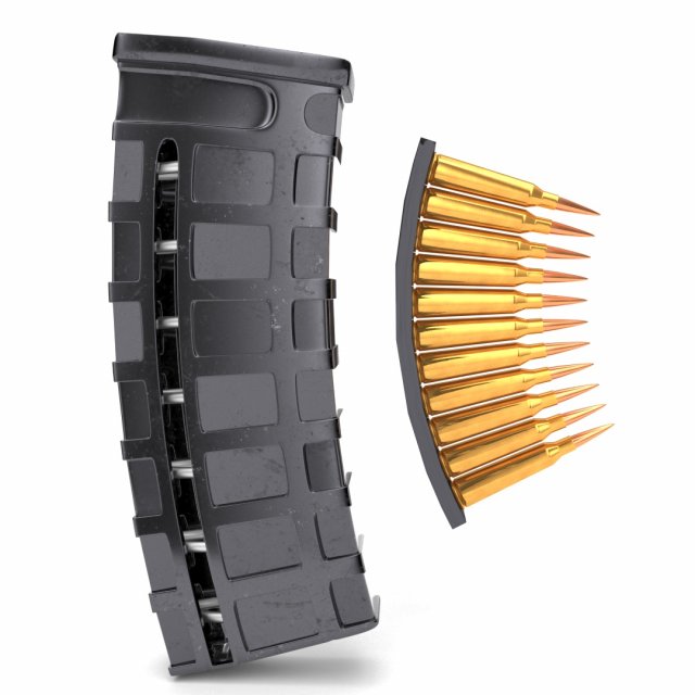 mgazine holder Model 3D .c4d .max .obj .3ds .fbx .stl .blend 