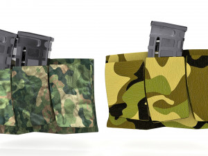 magazine pouches set 3D-Modell