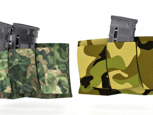 magazine pouches set 3D Model