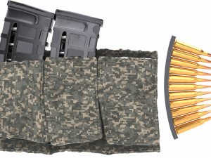 magazine pouches set 3D-Modell