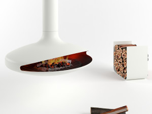 gyrofocus fireplace focus 3D Model