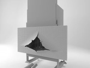 omegafocus fireplace focus 3D Model