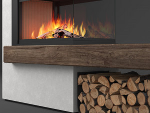 ma 272 sl fireplace piazzetta 3Dモデル
