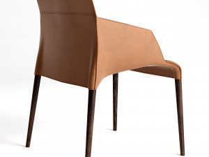 seattle chair poliform Modello 3D