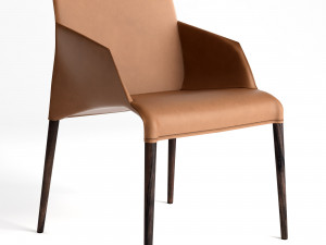 seattle chair poliform Modello 3D