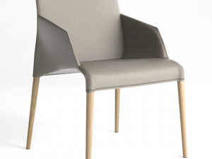 seattle chair poliform Modello 3D