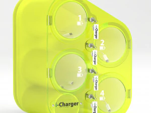 perla charging station i-charger 3D Model