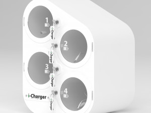 perla charging station i-charger 3Dモデル