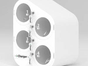 perla charging station i-charger 3D Model