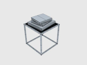 mesa de cabeceira Modelo 3D