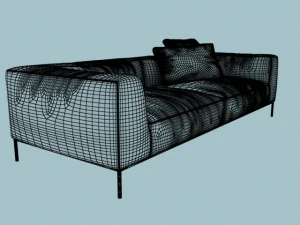 диван 3D Модель
