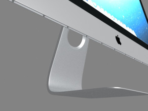 apple imac 3D 모델