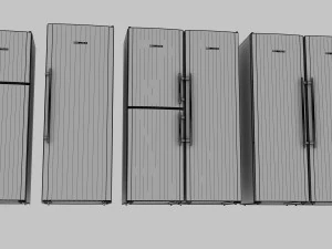 fridges liebherr 3D Model
