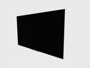 sony w8 led tv 3D Model