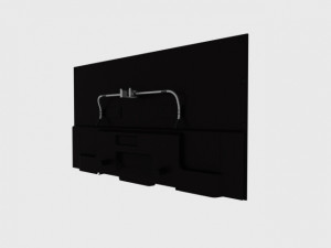 sony w8 led tv 3D Model