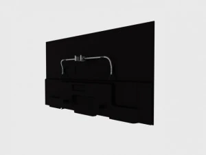 sony w8 led tv 3D Model