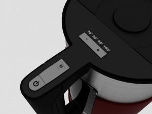 electric kettle 3D 모델