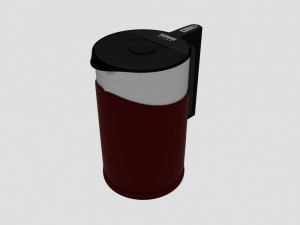 electric kettle 3D 모델