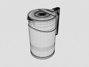 electric kettle 3D 모델