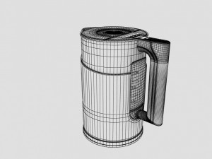 electric kettle 3D 모델