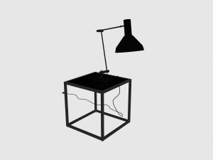 desk lamp 3D 모델