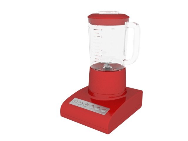 Blender Single Serve 3D Model in Household Appliances 3DExport