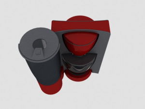 coffee maker bosch Modelo 3D