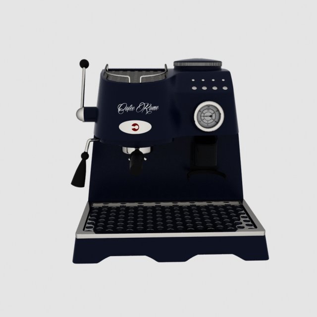 coffee maker 3D 模型 .c4d .max .obj .3ds .fbx .stl .blend 