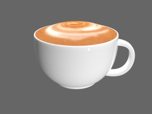 cappuccino 3D 모델