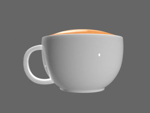 cappuccino 3D 모델