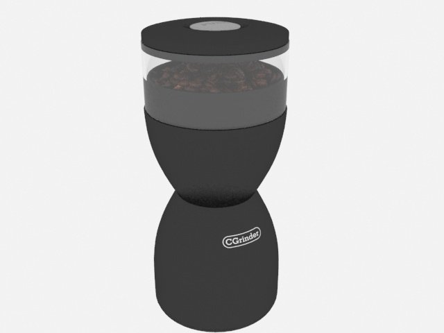coffee grinder 3D-Modell .c4d .max .obj .3ds .fbx .stl .blend 