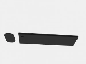 keyboard and mouse 3D Model