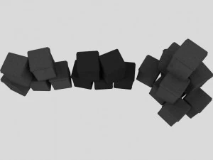 kitchen tea containers 3D Model