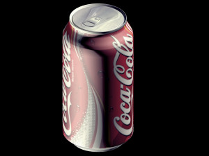 cokecan 3d Modèle 3D