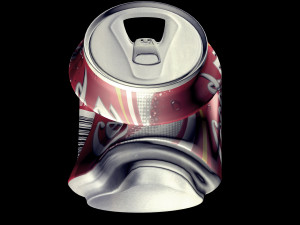 cokecan 3d Modèle 3D