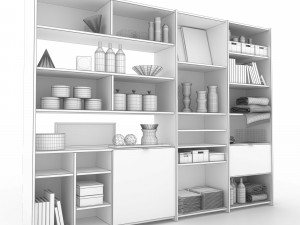 boconceptcopenagen shelf Modèle 3D