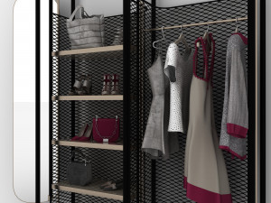 clothes store 3D Модель