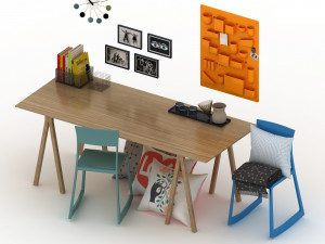 vitranomescopenagen table 3D Model