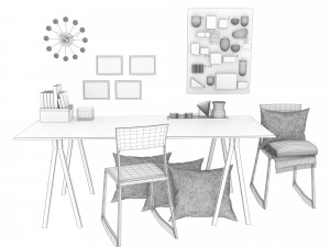 vitranomescopenagen table 3D Model