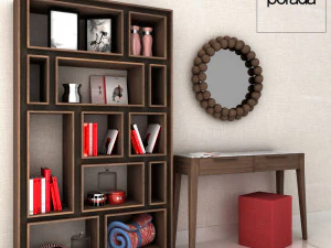 पोराडा पहली शेल्फिंग 3D मॉडल