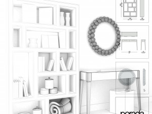 porada first shelving Modelo 3D
