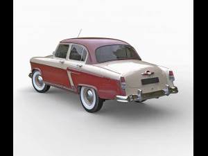 Gaz m 21 volga 3D Model
