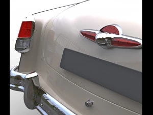 Gaz m 21 volga 3D Model