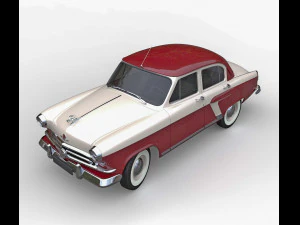 Gaz m 21 volga 3D Model